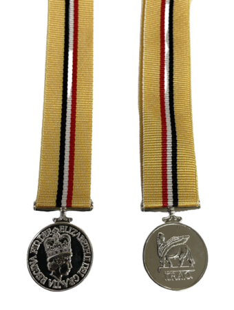 Op Telic Miniature Medal without date clasp 