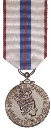 Queen`s Silver Jubilee Medal 1977 Miniature