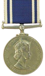 Full Size Police LS&GC Medal 