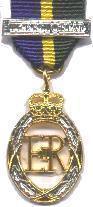 T&AVR Decoration EIIR Medal (F/S)