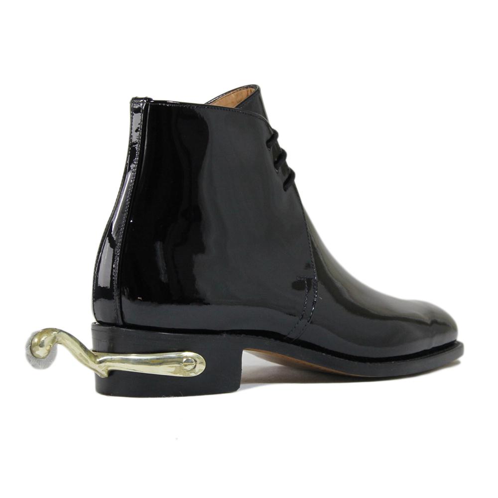 george boots full patent leather