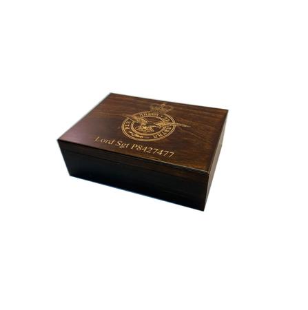 Wood Medal Storage Case