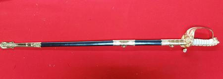 CLEARANCE - SHOP SAMPLE Royal Navy Officers Sword and Scabbard 149