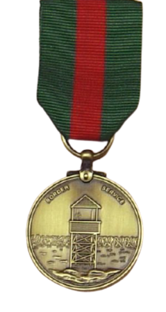 The Border Service Medal F/S