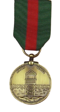 The Border Service Medal F/S