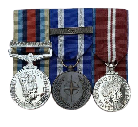 Full Size Set OSM AFGHANISTAN, NATO ISAF, QUEENS DIAMOND JUBILEE