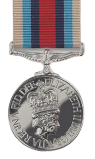 OSM Afghanistan Medal WITHOUT CLASP  Miniature 