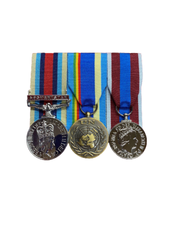 Full Size Set OSM Afghanistan + UN Mali + QPJM 2022 Court Mounted Medals