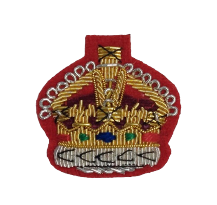 CIIIR ROYAL MARINES STAFF SGT CROWN MESS DRESS