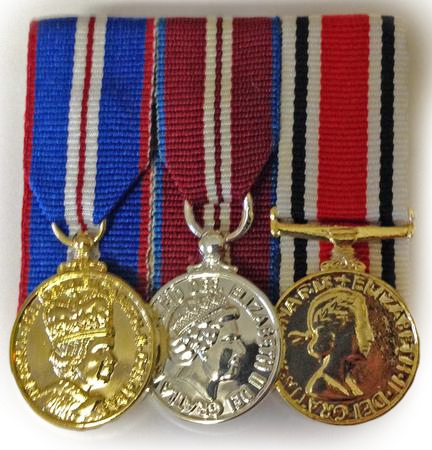 Mini Medal Set, QGJM, QDJM, S. Constabulary  Medal