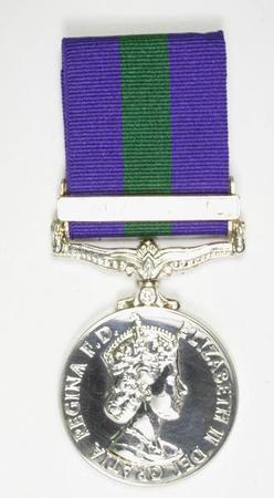 General Service Medal 1918-62 ARMY & RAF Elizabeth II