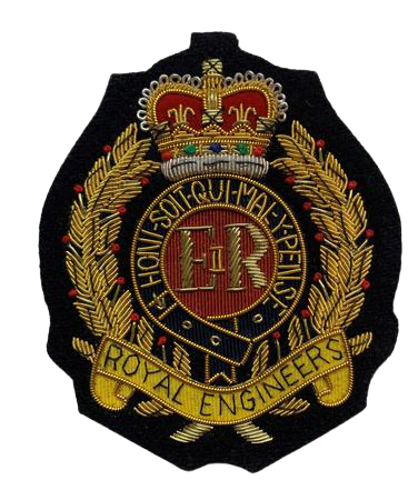 ROYAL ENGINEER BLAZER BADGE