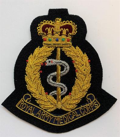 RAMC BLAZER BADGE