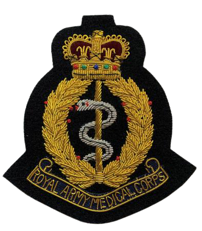 RAMC BLAZER BADGE