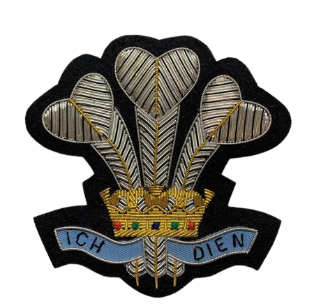 ROYAL WELSH REGIMENT BLAZER BADGE