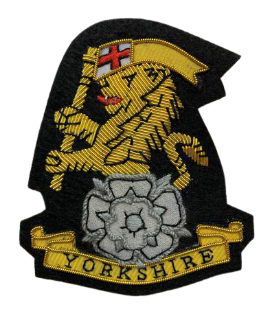 YORKSHIRE REGIMENT BLAZER BADGE 