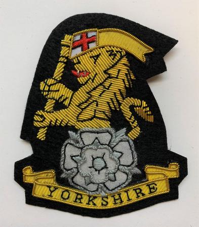 YORKSHIRE REGIMENT BLAZER BADGE