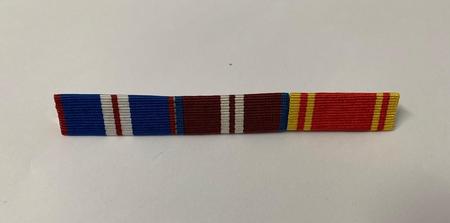 Q G J M, Q D J M, FIRE LS&GC PIN ON RIBBON BAR