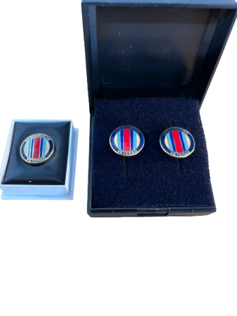 Afghanistan Veteran Enamel Cufflinks &  Lapel Pin Clearance