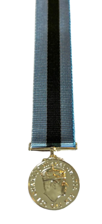 CIIIR PSNI LSGC Miniature Medal (King Charles III)