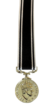 CIIIR King Charles Prison LSGC Miniature Medal