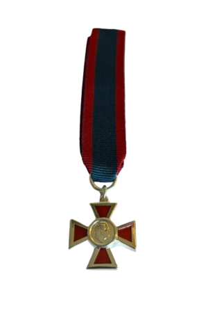 CIIIR Royal Red Cross, 2nd Class  Miniature Medal 