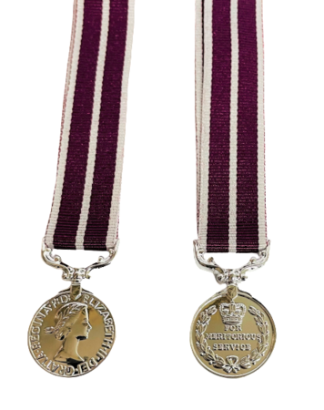 Meritorious Service Medal  EIIR Miniature MSM