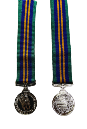 2011 ACSM Accumulated Service Medal Miniature 