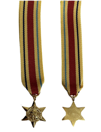 Africa Star Miniature Medal