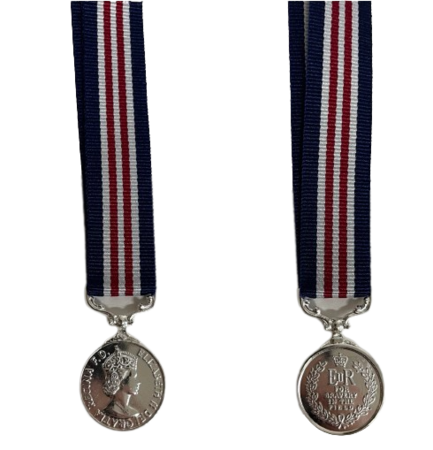 EIIR Military Medal Miniature 