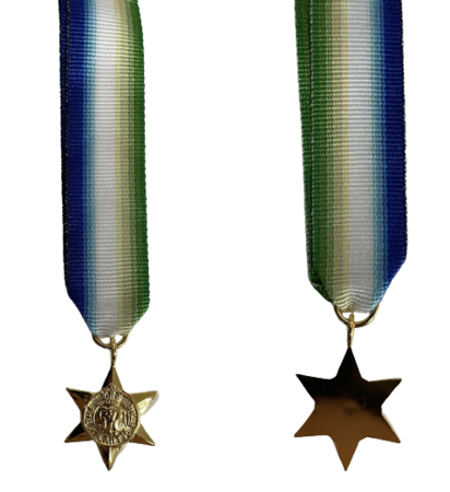 Atlantic Star Miniature Medal 