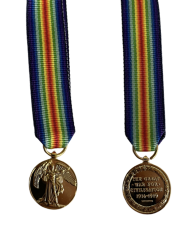 Victory Medal 1914-1918 Miniature