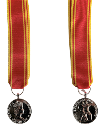 Fire Long Service  & Good Conduct EIIR   Miniature Medal
