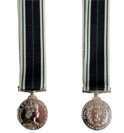 Royal Naval Auxiliary Service  EIIR   Miniature Medal