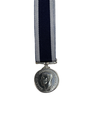Royal Navy Long Service & Good Conduct George VI Kings Miniature 
