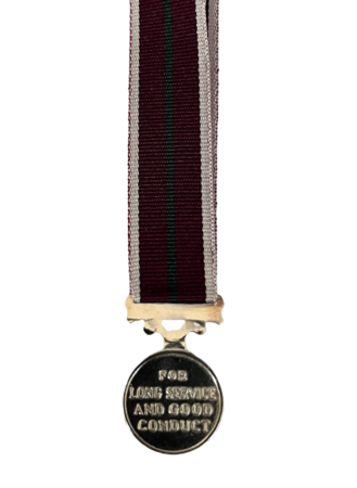 UDR Long Service Miniature Medal EIIR 