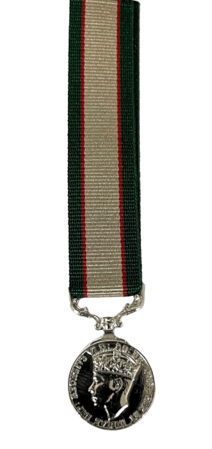India General Service Medal 1936-39 Miniature Medal