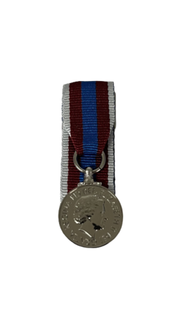 Queen's Platinum Jubilee Medal Court Mounted -  MINIATURE 
