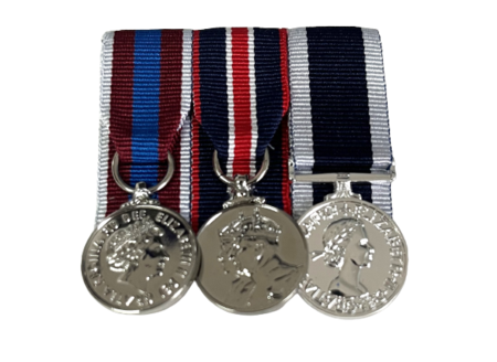 Royal Navy LS&GC, Jubilee`s and King`s Coronation Miniature Medal Sets 