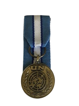 United Nation Cyprus UN -  Miniature Court Mounted medal