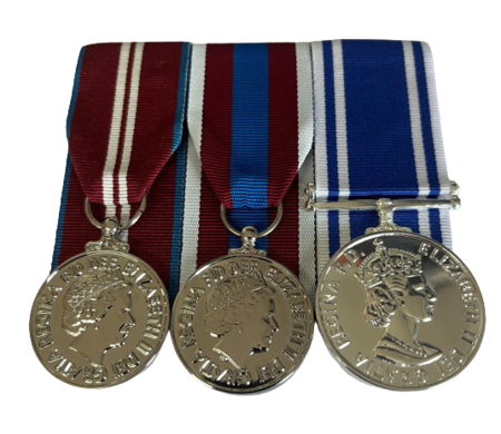 Full Size Set, QDJM, QPJM, Police LS & GC Medals