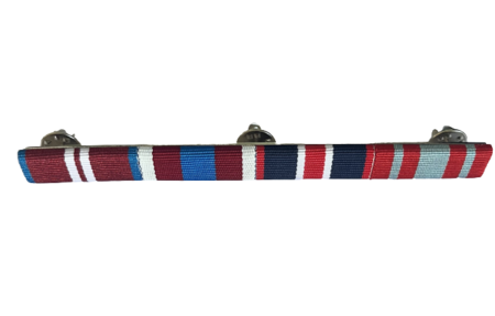 QDJM+ QPJM+ KCM + HM COASTGUARDS  RIBBON BARS