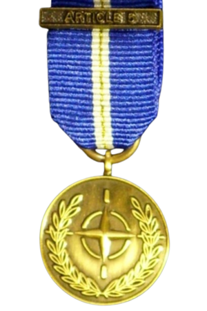 Miniature NATO - Eagle Assist  Medal