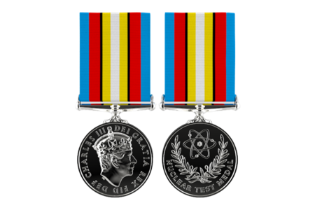 The Nuclear Test Medal Miniature - UK