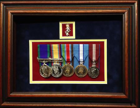 REME FRAME WITH REME BADGE