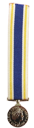 National Crime Agency Long Service Medal EIIR   - Miniature