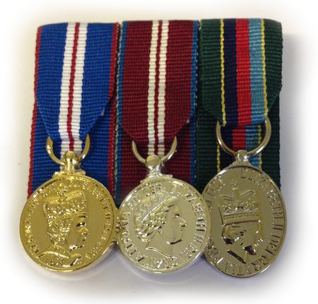 Mini Medal Set QGJM, QDJM, VRSM 