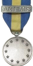 ESDP- Ops. Artemis Mini. Medal