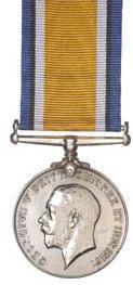 British War Medal 1914-1920 Full Size