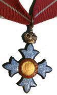 CBE Military Loose with ribbon only  MINIATURE